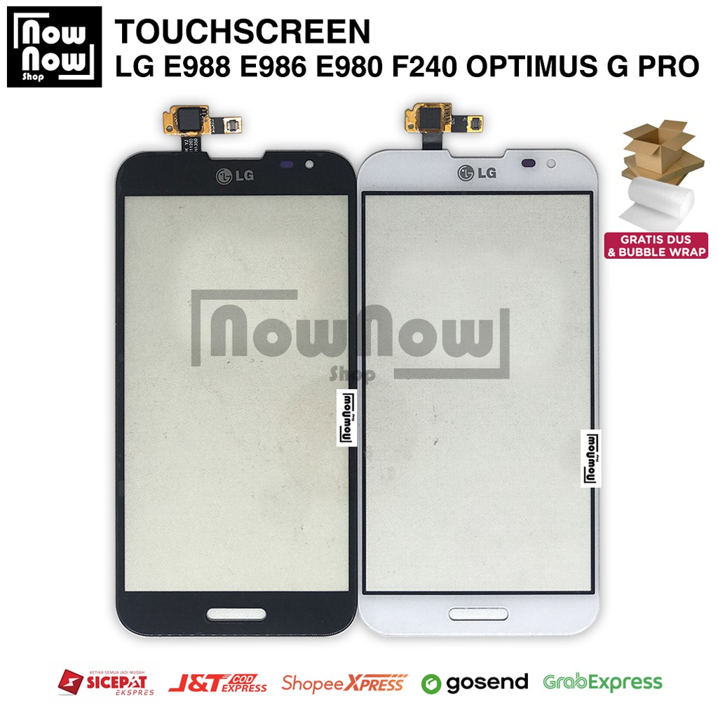 TOUCHSCREEN TS LAYAR SENTUH TC LG E988 E986 E980 F240 OPTIMUS G PRO TOUCH SCREEN