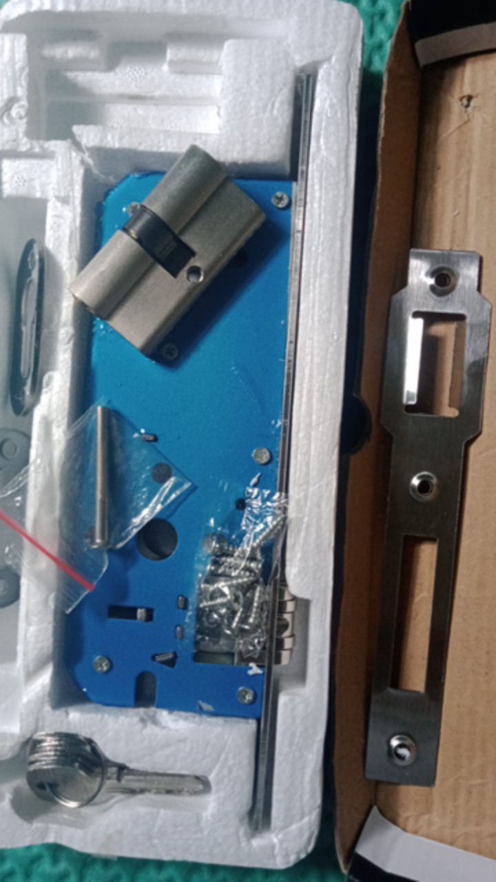 Promo Pket Komplit Kunci Pintu Komplit 1 Set Kunci Pelor+2 Pcs Pull Handle Pnjng 33 Cm Bhn Stanlis