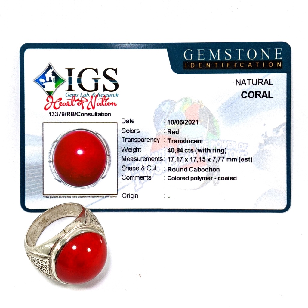 Natural Red Coral Round Cabochon Top Collection