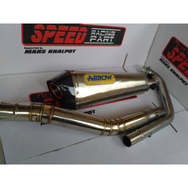 Knalpot racing ARROW Knalpot Racing R15 XABRE VIXION CB150 CBR150 GSX SONIC NMAX VARIO SATRIA FU