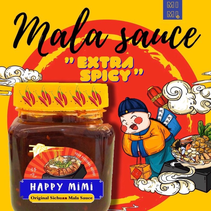 

Produk Terbaru - Happymimi Bumbu Mala Sichuan Malaxiangguo Extra Spicy