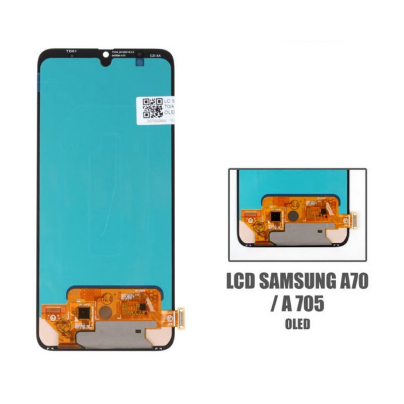 LCD FULLSET SAMSUNG A70 / A705 ORI OLED