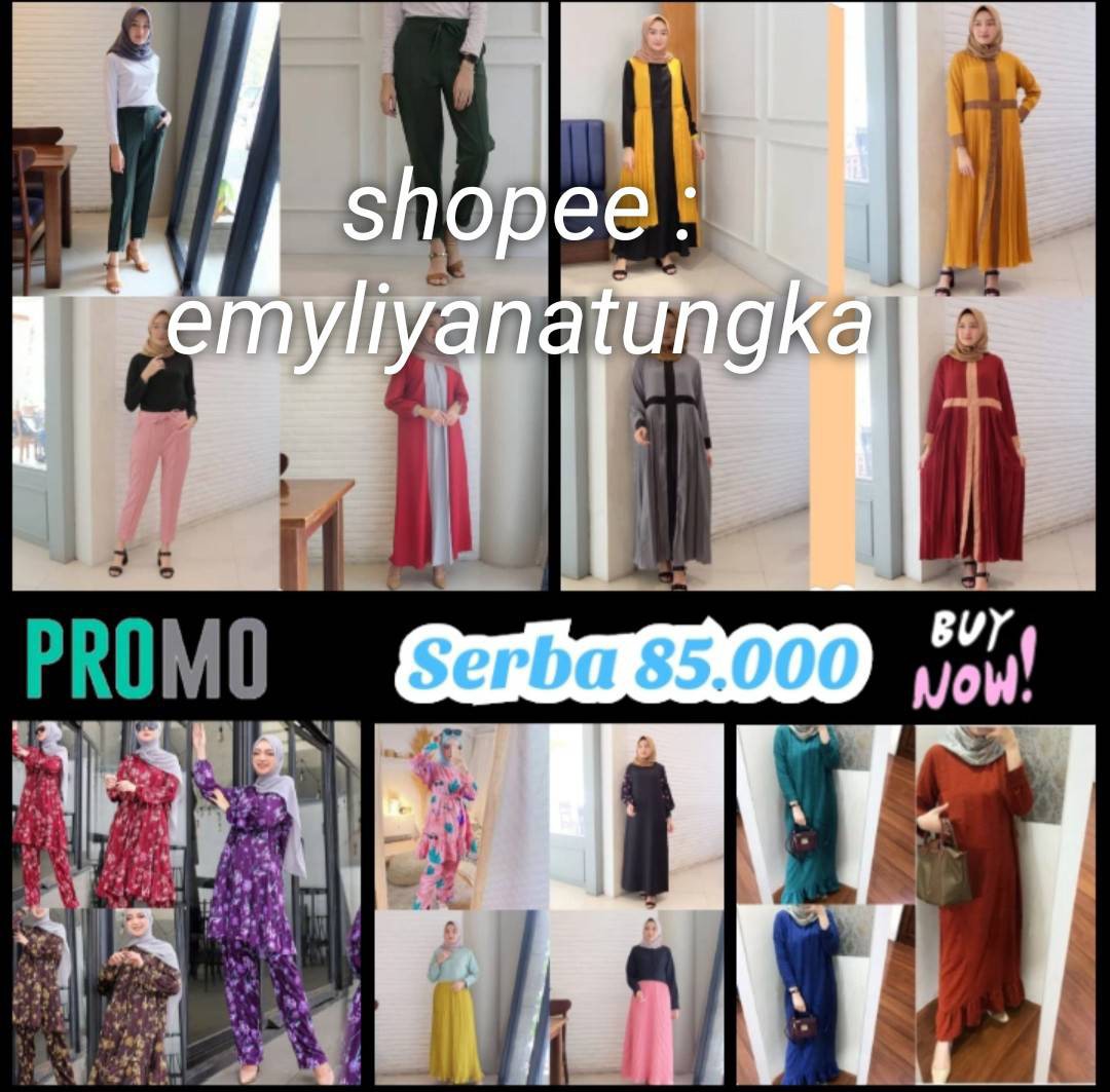 Batik Couple Gamis Batik Maura Sania Ruffle Ori Ndoro Jowi Dnt Size M L Xl All Size