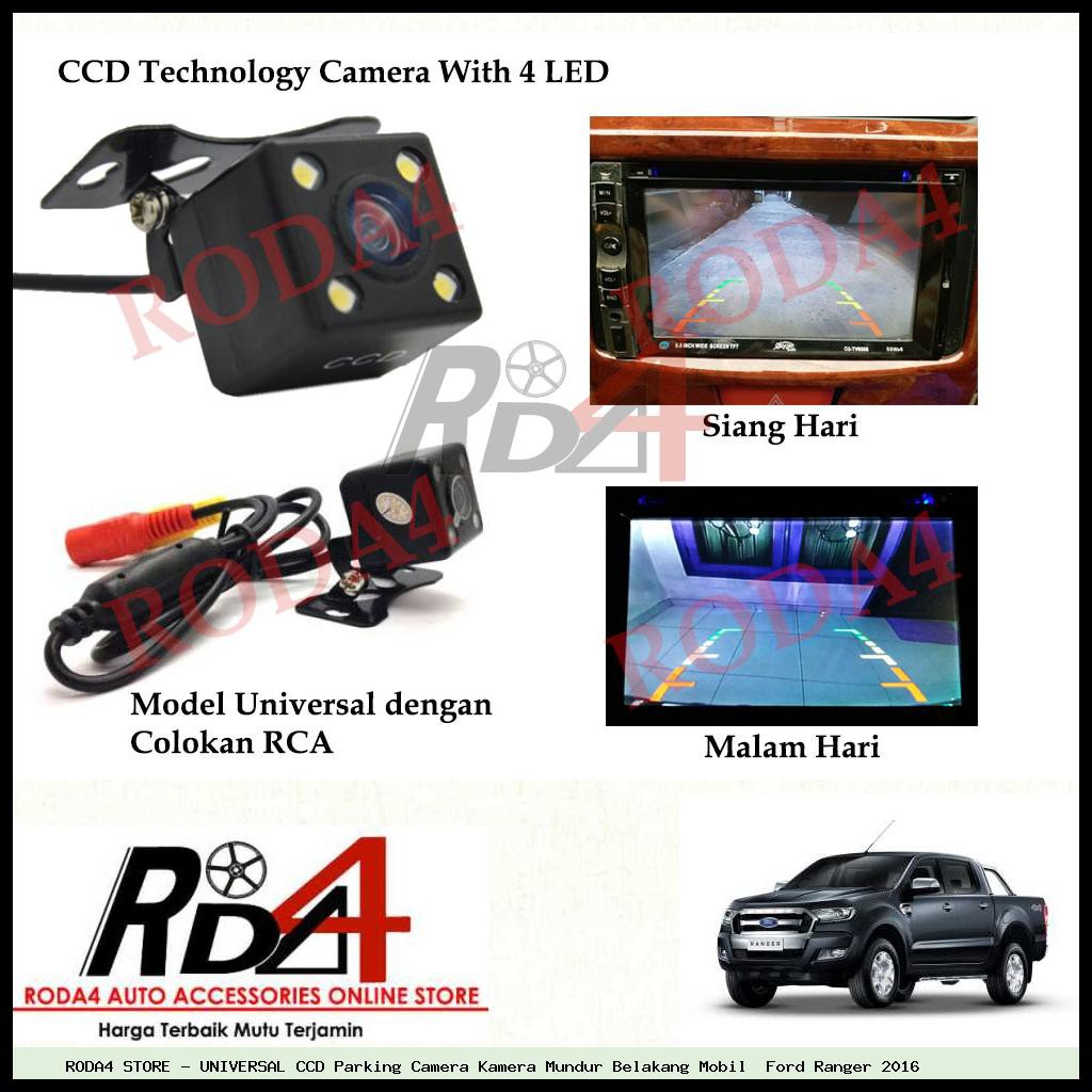 UNIVERSAL CCD Parking Camera Kamera Mundur Belakang Mobil  Ford Ranger 2016