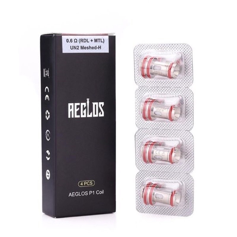 HARGA 1 BIJI COIL AEGLOS 0,8 ohm - per 1 koil