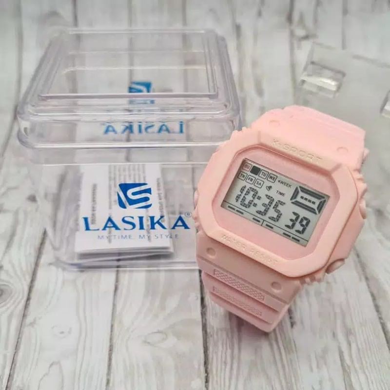 JAM TANGAN WANITA SPORT BISA BAWAK RENANG LASIKA ORIGINAL