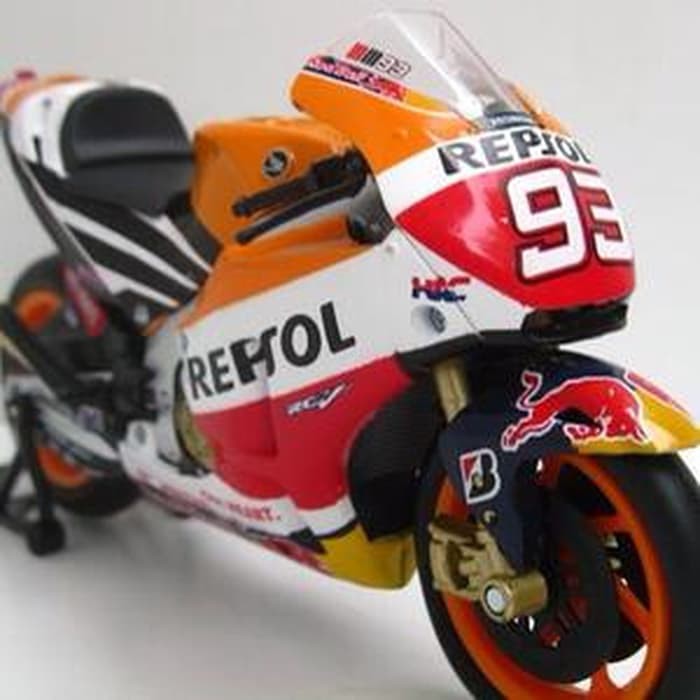 Diecast New Ray Vespa - Diecast Motogp - Diecast Ducati Mainan Pajangan Miniatur Diecast Motogp Marc