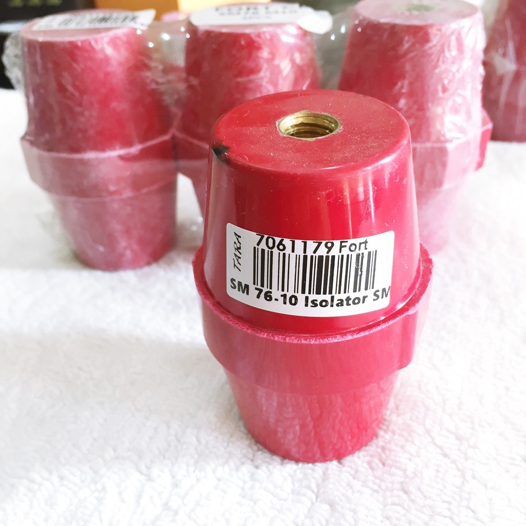 Isolator Busbar SM Merah SM-76 SM 76 Baut M8