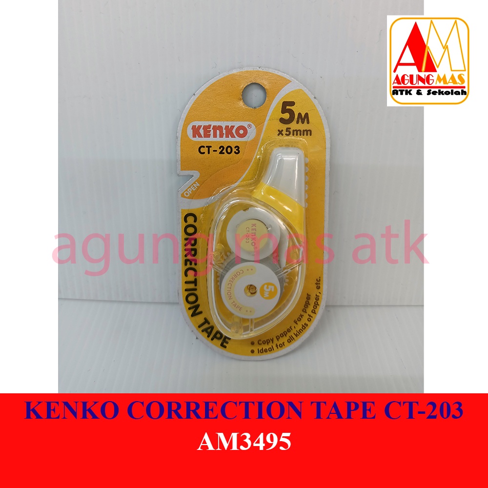 

KENKO CORRECTION TAPE CT-203