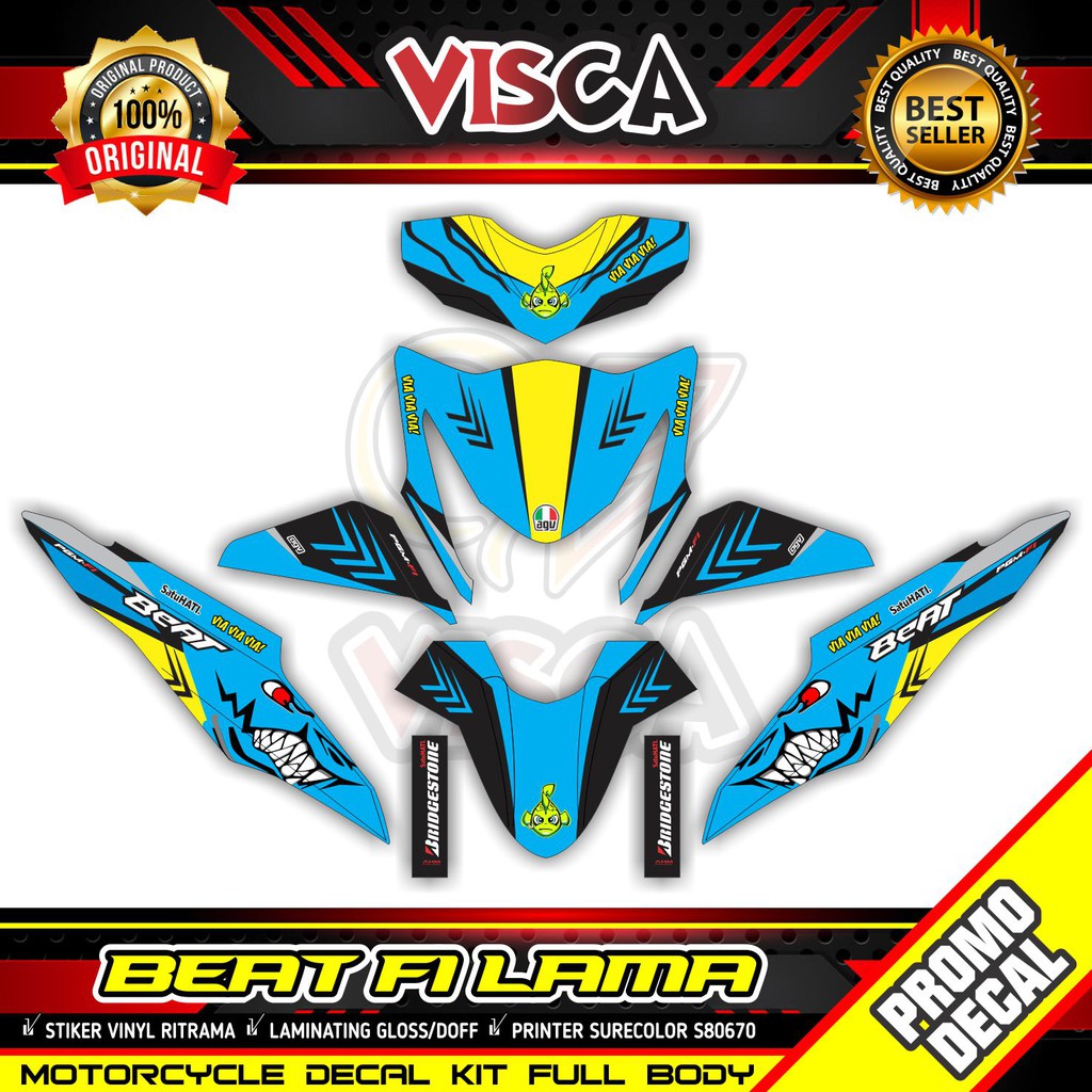 Decal Beat Fi 2013 Decal Beat Fi 2014 Decal Beat Fi 2015 Stiker Beat Fi 2013 2014 2015 Shark