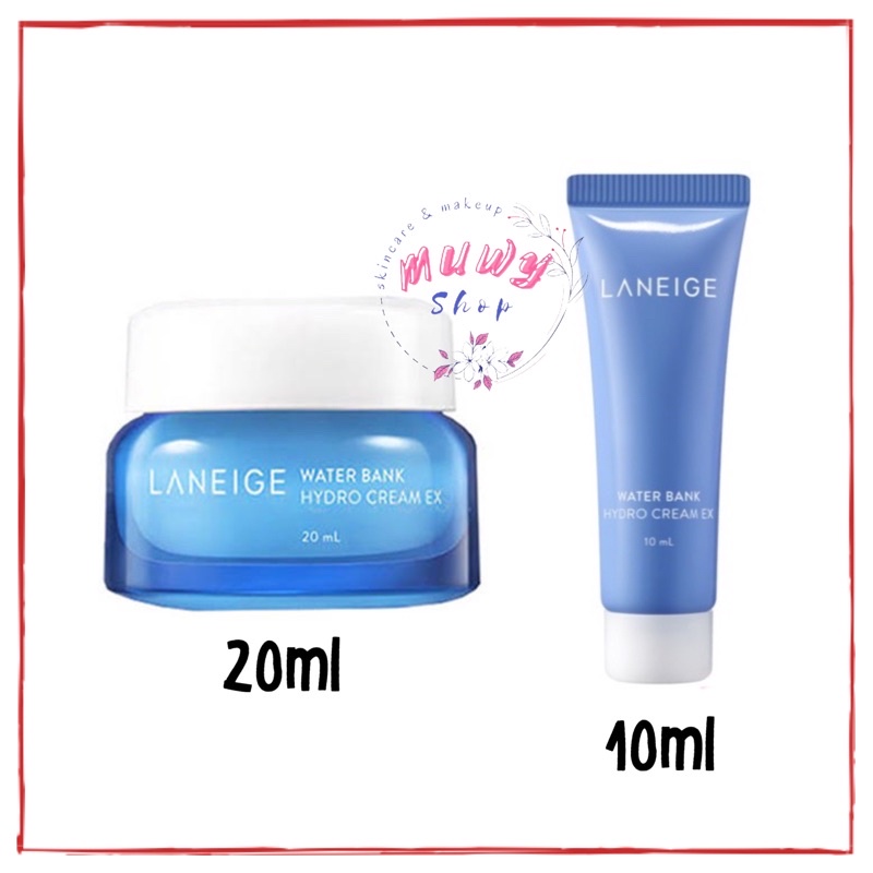 Laneige Water Bank Hydro Cream EX 10ml 20ml