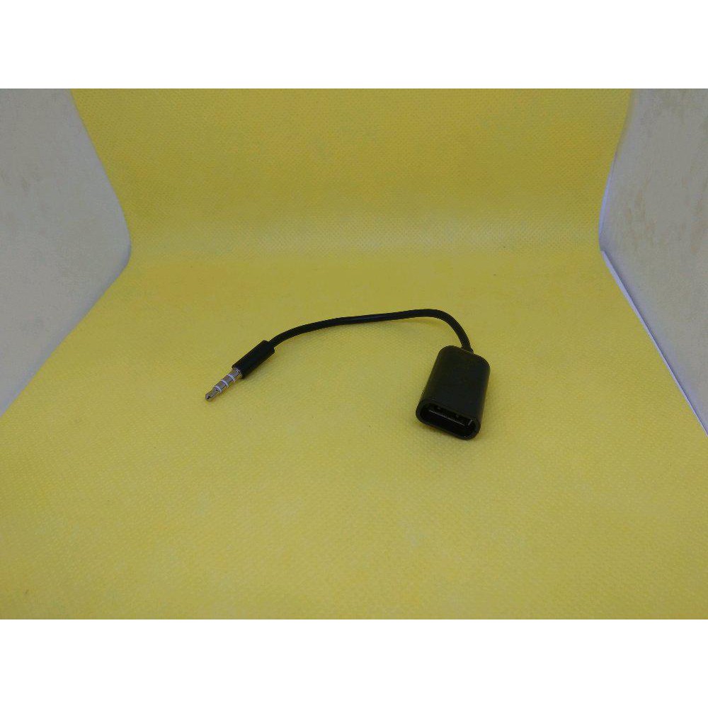 Jual Kabel Audio Otg Male Aux To Usb Connector Jack 3.5Mm Alga Shop