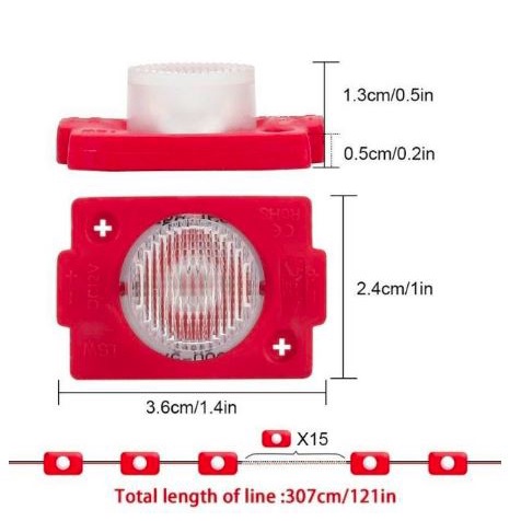 Perbiji Lampu Led Modul 1 Mata Jumbo