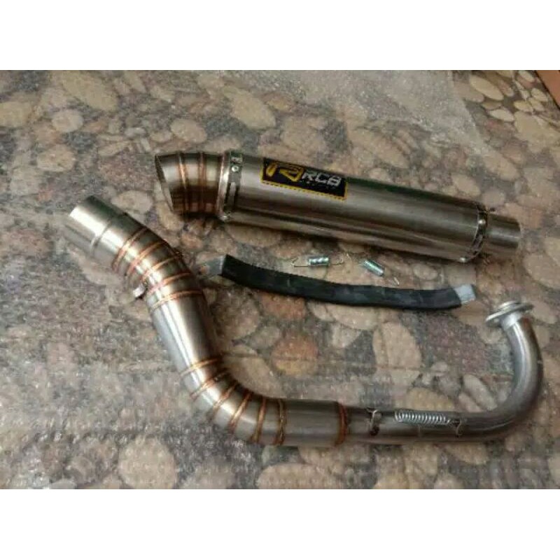 KNALPOT RECING RCB MODEL RJM ALL METIC BEAT VARIO mio smile