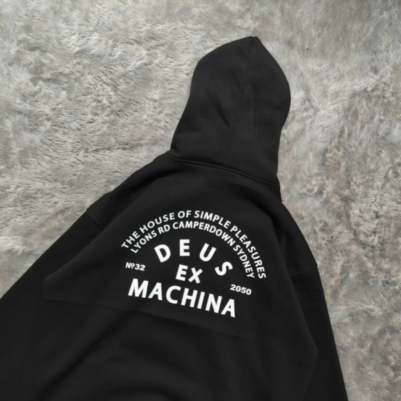 Hoodie Deus Tokyo Ex Machina / Canggu Fulltag &amp; Lebel