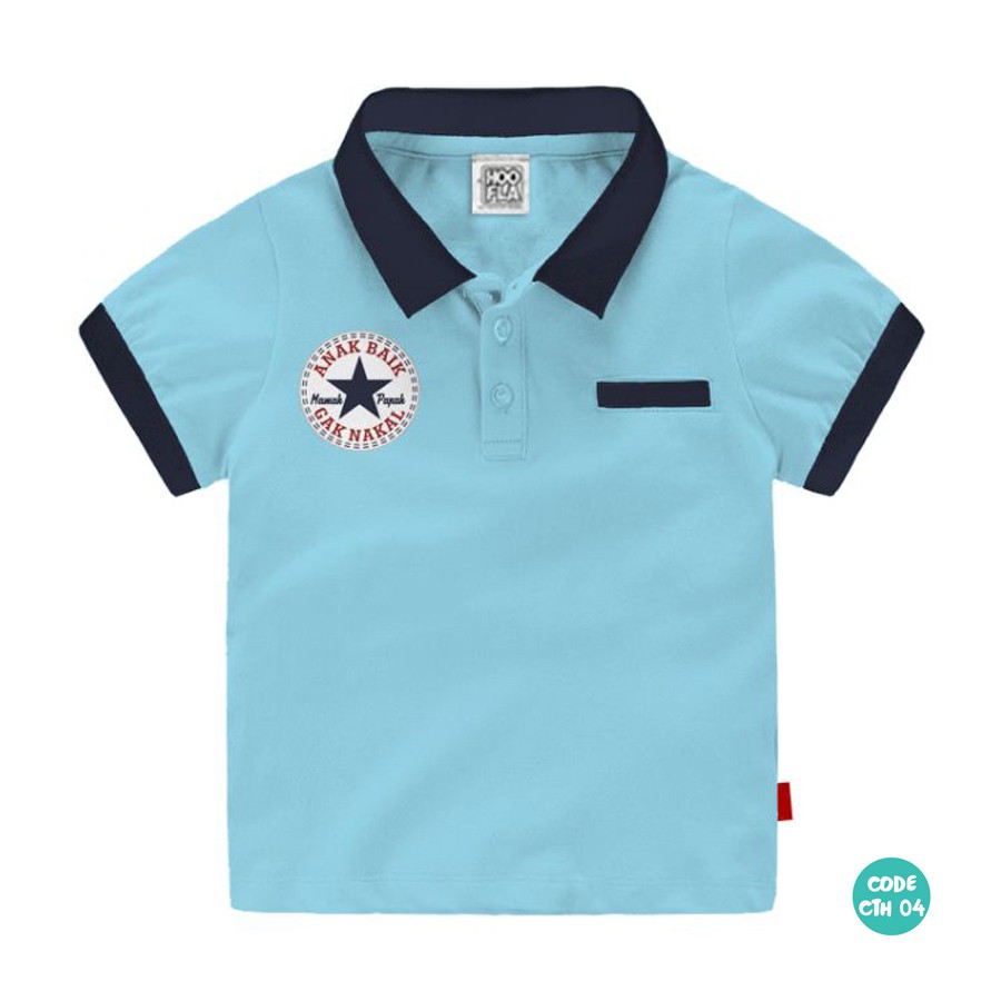 Baju Anak Perempuan Kaos Polo shirt umur 1 tahun 10 Baju Anak Perempuan Kaos Polo shirt umur 1 tahun 10