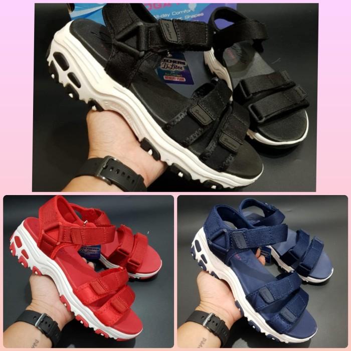 Sepatu Skechers  Sandal Skechers  Sepatu Sandal Dlites Sandal Woman Restock