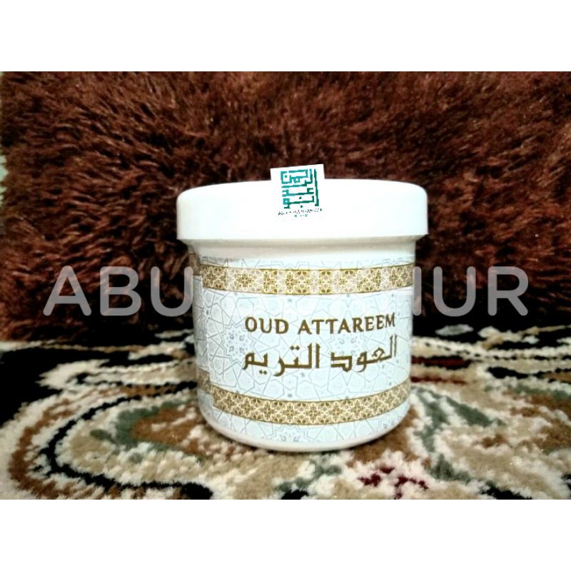 DUPA BUKHUR AROMA THERAFI OUD ATTAREEM 60 gram ABU BUKHUR PENGHARUM