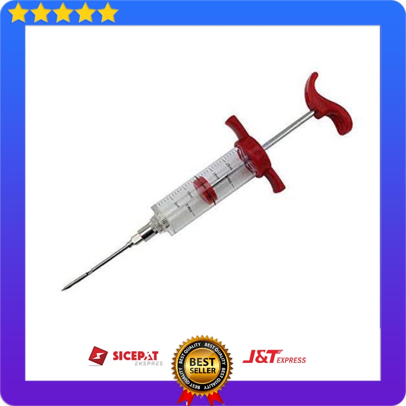 

Injektor Bumbu Marinade Daging BBQ - Injektor Dapur Suntik Bumbu Daging