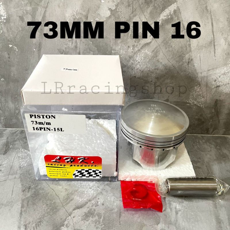 Piston LHK 73 73mm pin pen 16 set ring piston seher LHK thailand