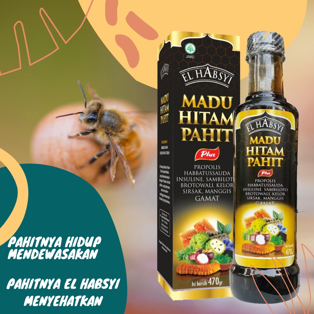 

El Habsyi Madu Hitam Pahit 1 dus (25 btl)