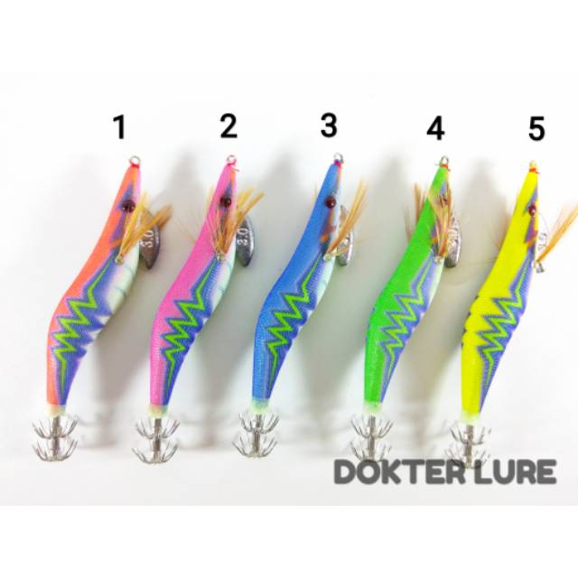 LURE Egi MR OCTOPUS 3.0 15gr 10cm Mirip Egi Yamashita