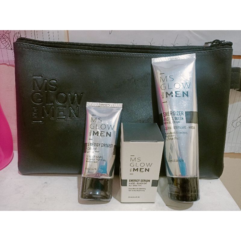 MS GLOW MAN MEN PAKET BASIC