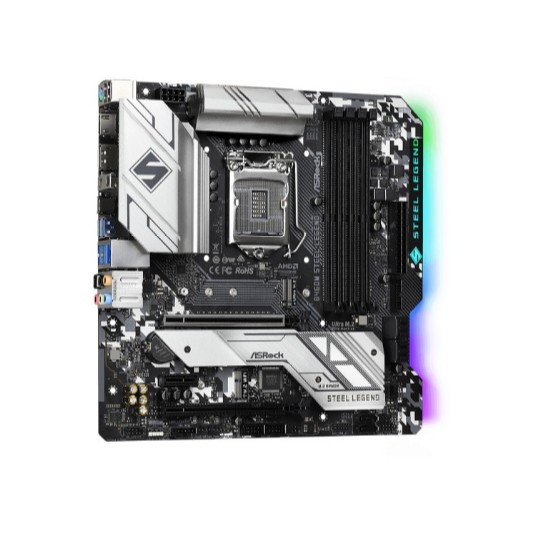 ASRock B460M Steel Legend (LGA1200, B460, DDR4, USB3.2, SATA3)