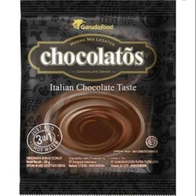 

CHOCOLATOS DRINK 20 GR X 10 PCS