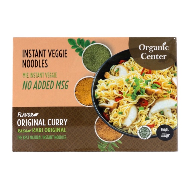 

Mie Instant Kari Ayam Original Noodle 100 gr - Organic - No MSG