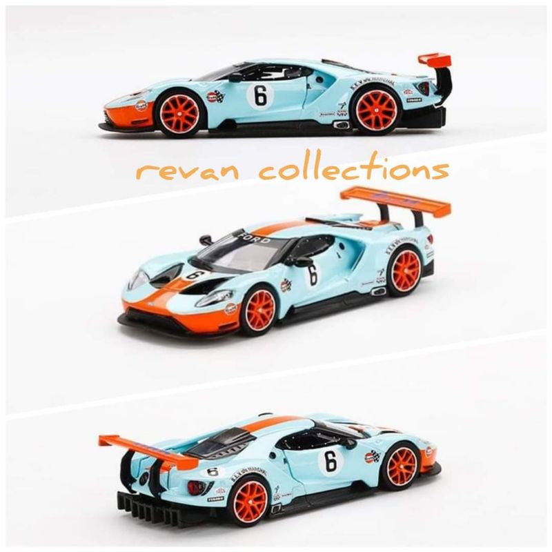 MiniGT Mini GT 269 Ford GT GTLM Gulf USA Exclusive