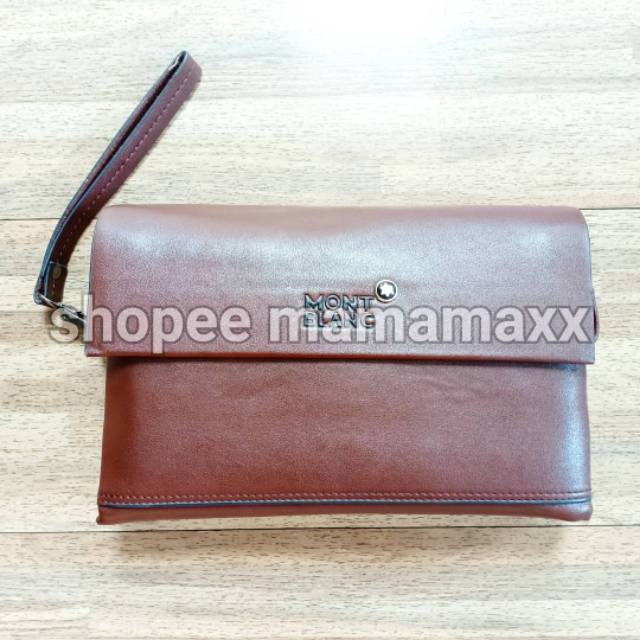 Hand bag / clutch bag / tas pria montblanc