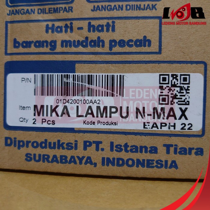 Win Mika Lampu Kaca Depan Nmax 150 Headlamp Kualitas Bagus 2DP