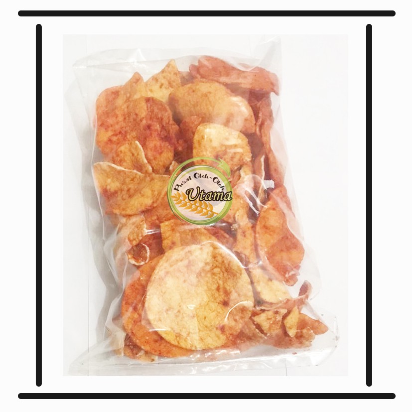 

Kentang Bumbu manis / kentang bumbu udang / keripik kentang lebar / kerupuk kentang udang kiloan