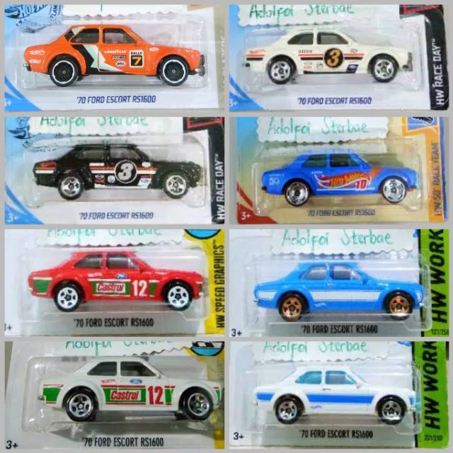 70 ford escort hot wheels