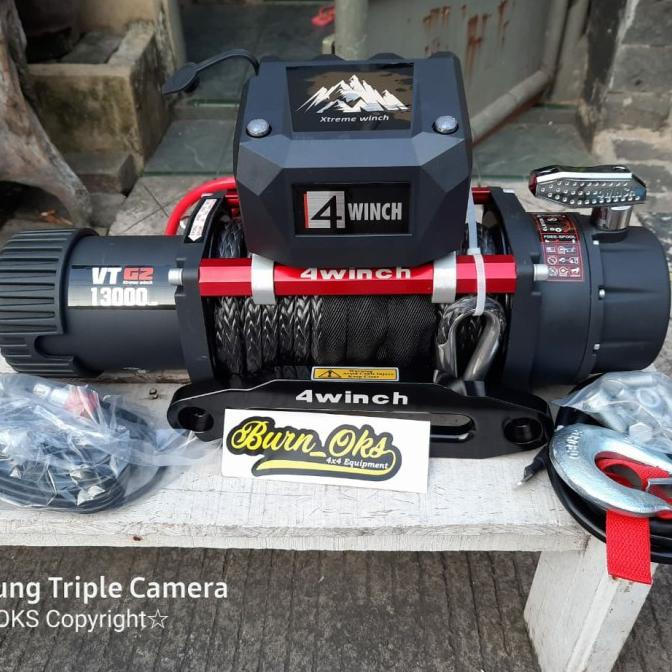winch 4winch 13000lbs plasma