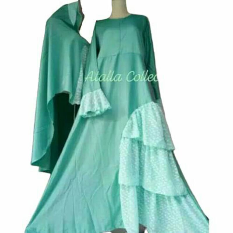 Gamis Pesta Maxmara uragiri Polos Tosca