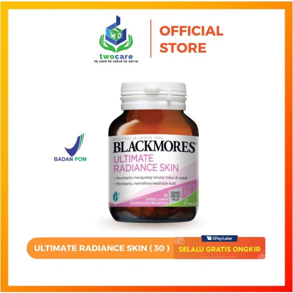 Blackmores Ultimate Radiance Skin 30 Kapsul - Blackmores Radiance Marine Q10