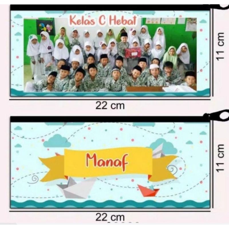

Tempat Pencil Custom Foto / Series Animasi Free Desain Bahan Kulit Sintetis