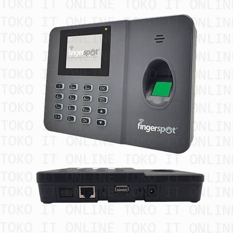 FINGERSPOT REVO W-202BNC MESIN ABSENSI SIDIK JARI INTERFACE WIFI LAN USB FLASHDISK