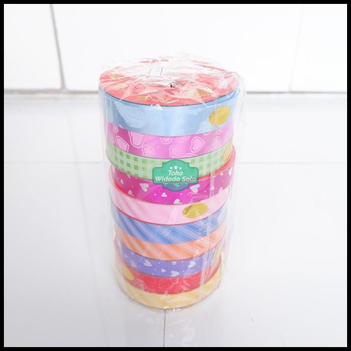 

Pita Jepang Motif 2Cm 1 Pack Campur