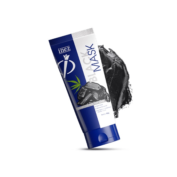 inez black charcoal peel of mask