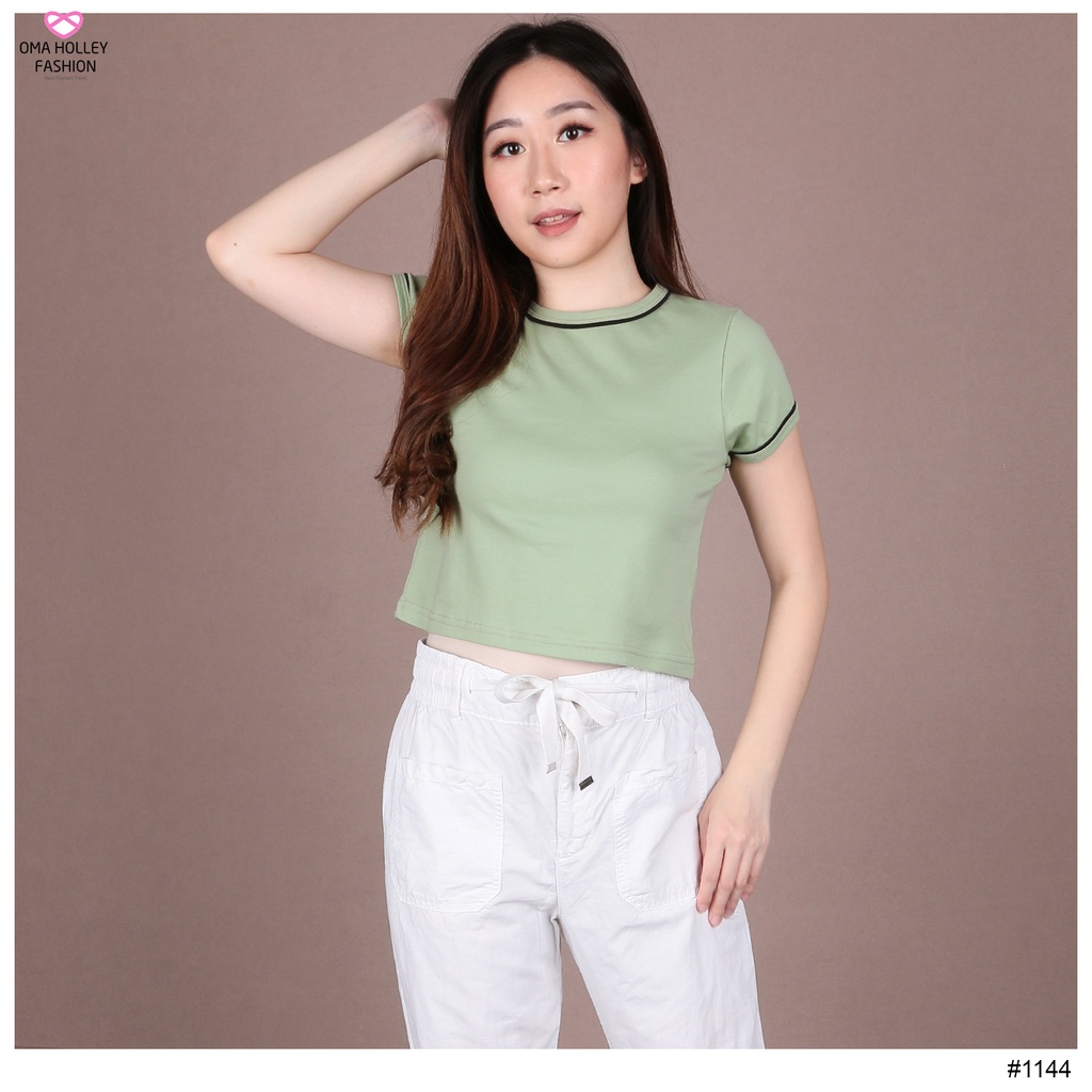 (COD) OH Fashion Kaos Wanita Lucia Tee (Zara)  #1144