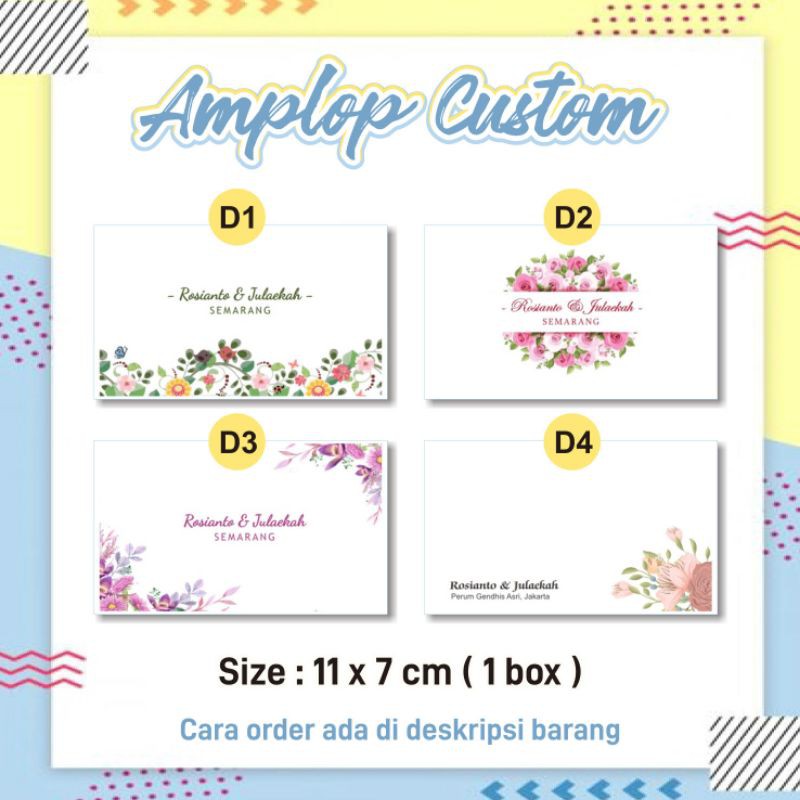 

Amplop Custom Nama Amplop Kondangan Custom