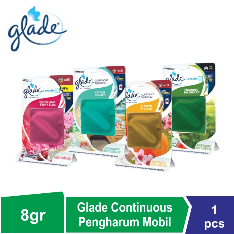 Glade Continous Pengharum Mobil 8gr