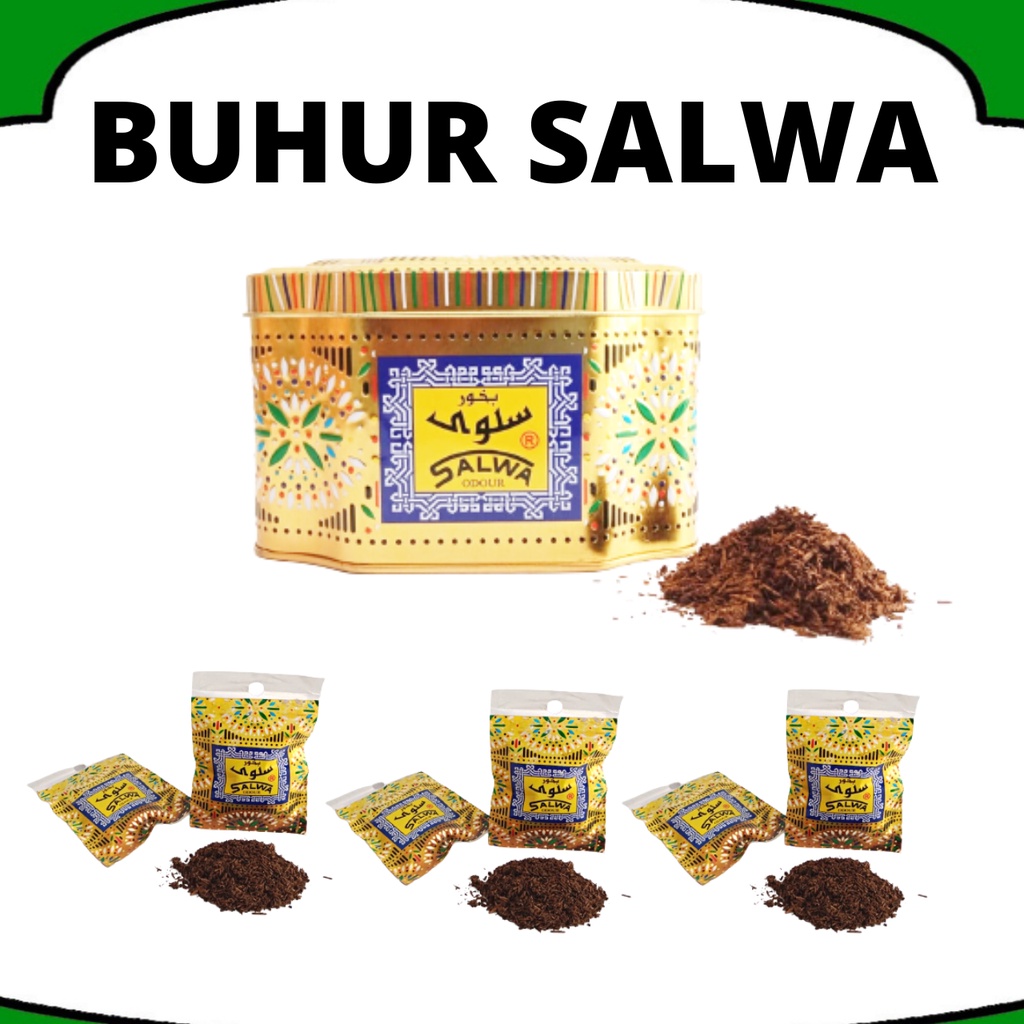 BUHUR SERBUK SALWA DAN ARANG PAKET KOMPLIT PER BOX I PENGHARUM RUANGAN BUKHUR KHAS ARAB