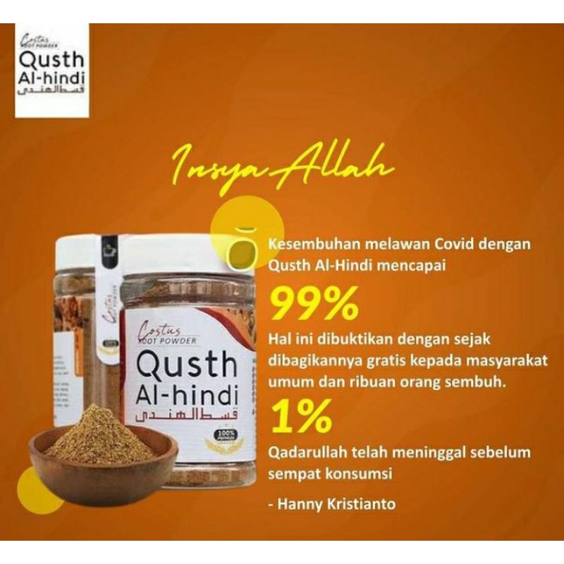 Qustul Al Hindi Serbuk Original Madinah 60gram