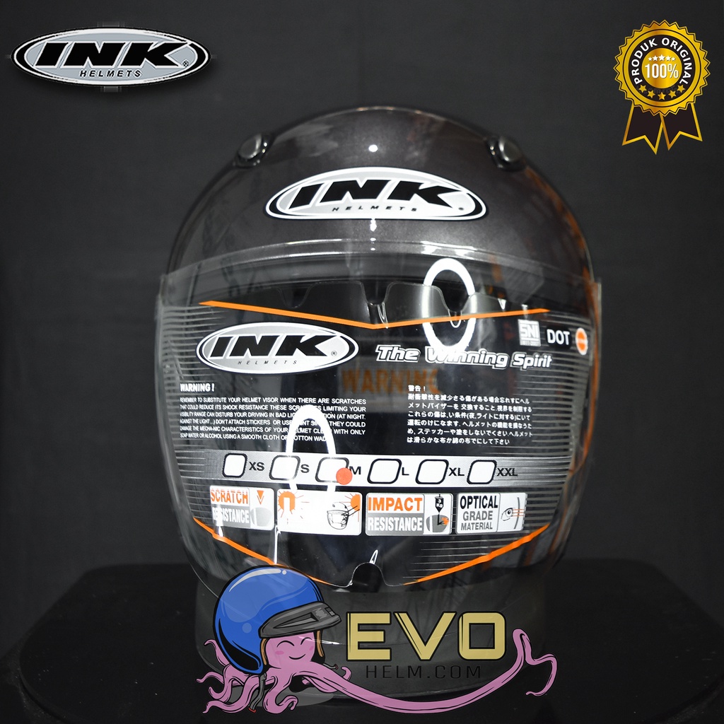 INK CENTRO JET_SOLID - GUN METAL