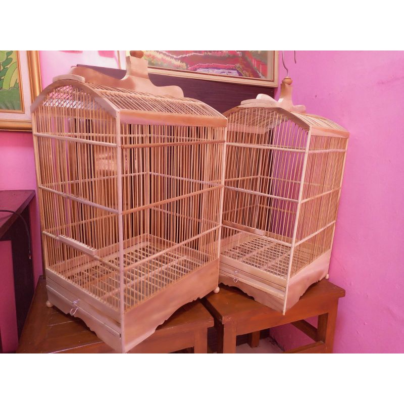 Sangkar mentahan Jati full