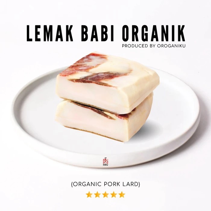 

Lemak Babi Organik 100g | Daging Babi Segar - Premium Pork Lard